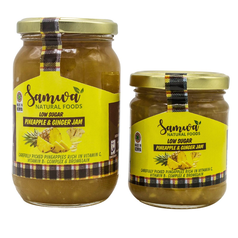 Low Sugar Pineapple & Ginger Jam